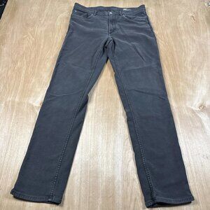 Faherty Men's Size 33x32 Pants Jeans Dark Gray Slim Stretch